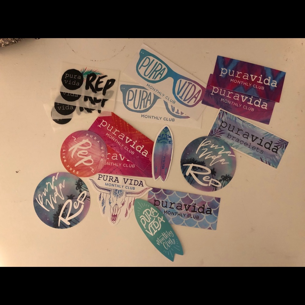 puravida stickers